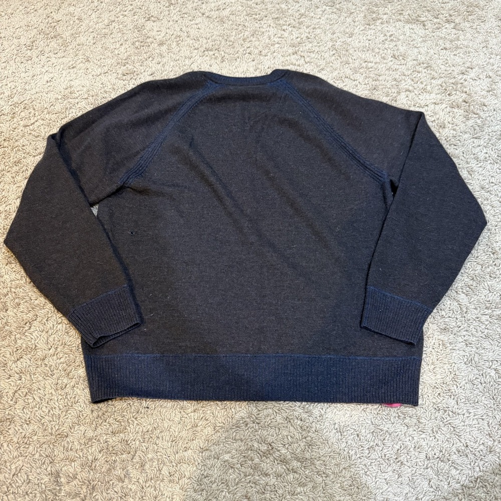 Robert Graham Sweater Mens Large V Neck Classic Fit Knowledge Wisdom Truth Pullo - Picture 7 of 10